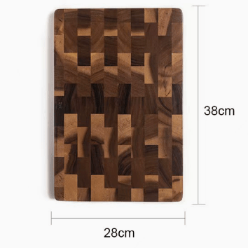 抗菌アカシア木製まな板 チェスボードデザイン TimberCraft製