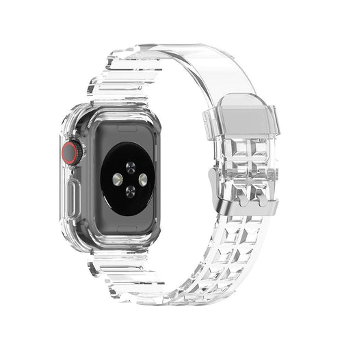 Apple Watch用クリアTPUストラップ（Apple Watchバンドスタイル）