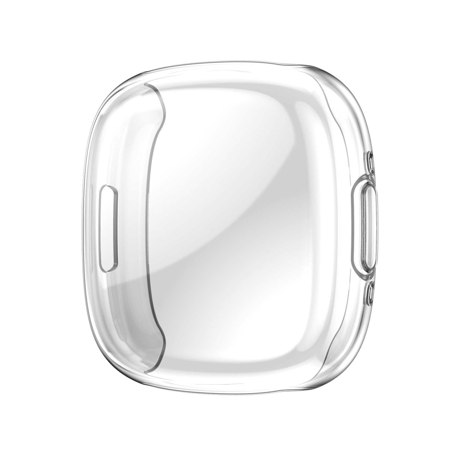 Átlátszó TPU tok Fitbit Versa 4 és Sense 2 okosórákhoz