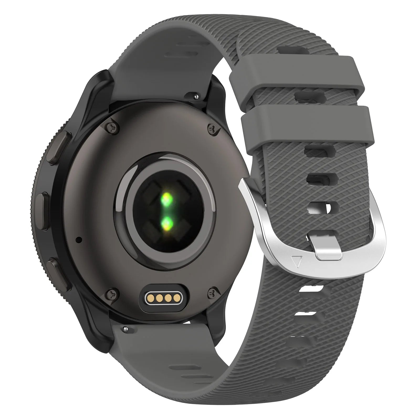 Garmin Forerunner 245 szilikon szíj sötétszürke cserepánt