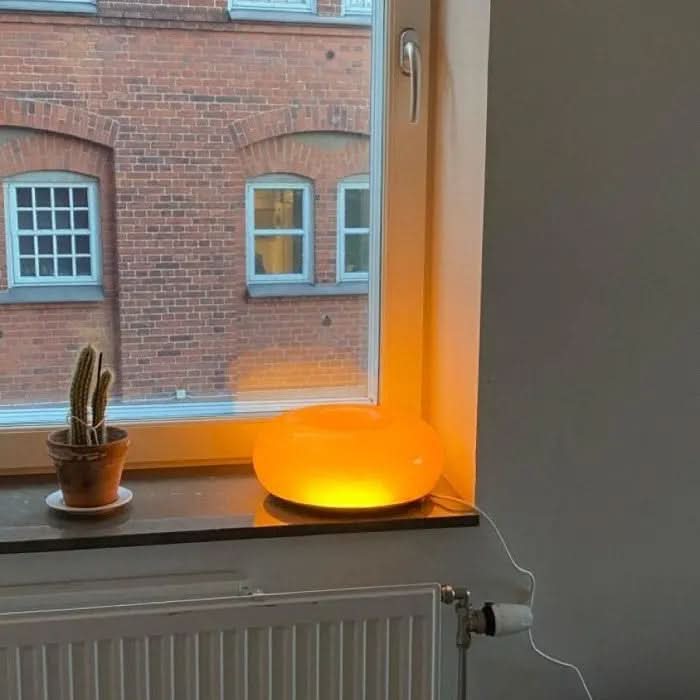 Donut Table Lamp With LED Lighting For Design Lovers Stylish Modern