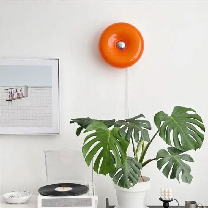 Donut Table Lamp With LED Lighting For Design Lovers Stylish Modern