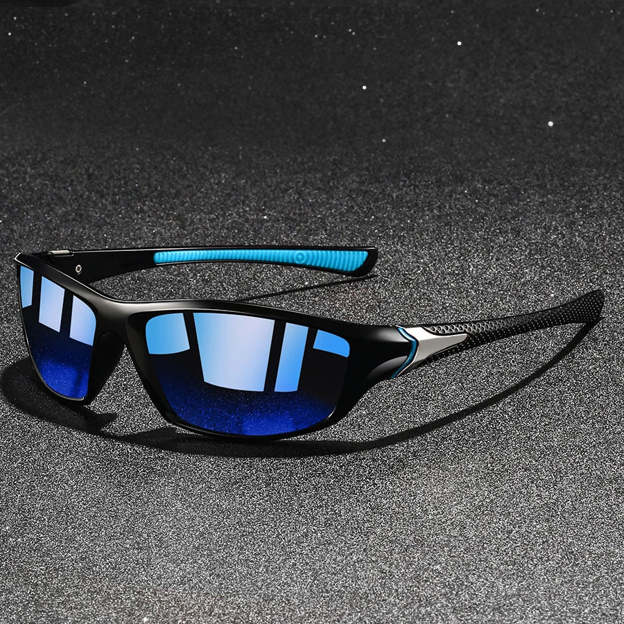 LumenEdge 偏光サングラス UV400保護付き ラバーグリップ装備