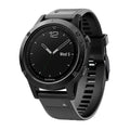 Garmin Fenix 5 (Plus) / 6 (Pro) fekete szilikon szíj